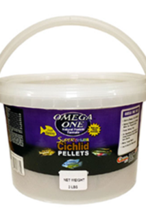 Omega Super Colour Cichlid Pellets 1.36kg