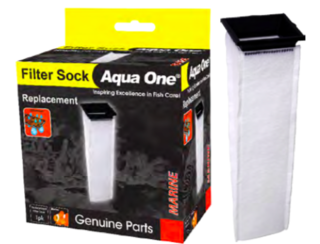 Aqua One Filter Sock Replacement Single Pack
