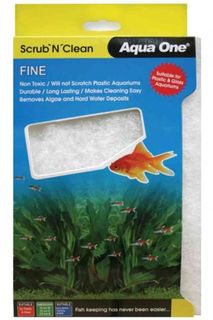 Aqua One Scrub N Clean Algae Pad Fine Large