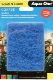 Aqua One Scrub N Clean Algae Pad Coarse Small