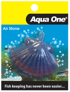 Aqua One Air Stone - Shaped Shell Fish Medium
