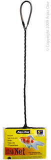 Aqua One Fish Net - Long Handle 5 Inch Coarse