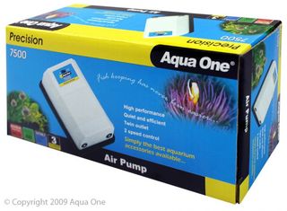 Aqua One Precision 9500 Airpump Twin 200L/hr X2