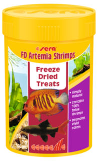 Sera FD Artemia Shrimp 100mls/7g