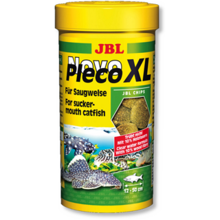 JBL NovoPleco XL 250ml(125g)Chips(main food Pleco)