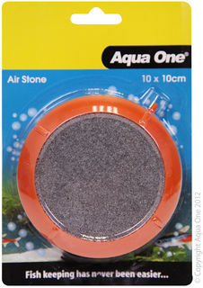 Aqua One Air Stone - PVC Encased Air Disk Medium