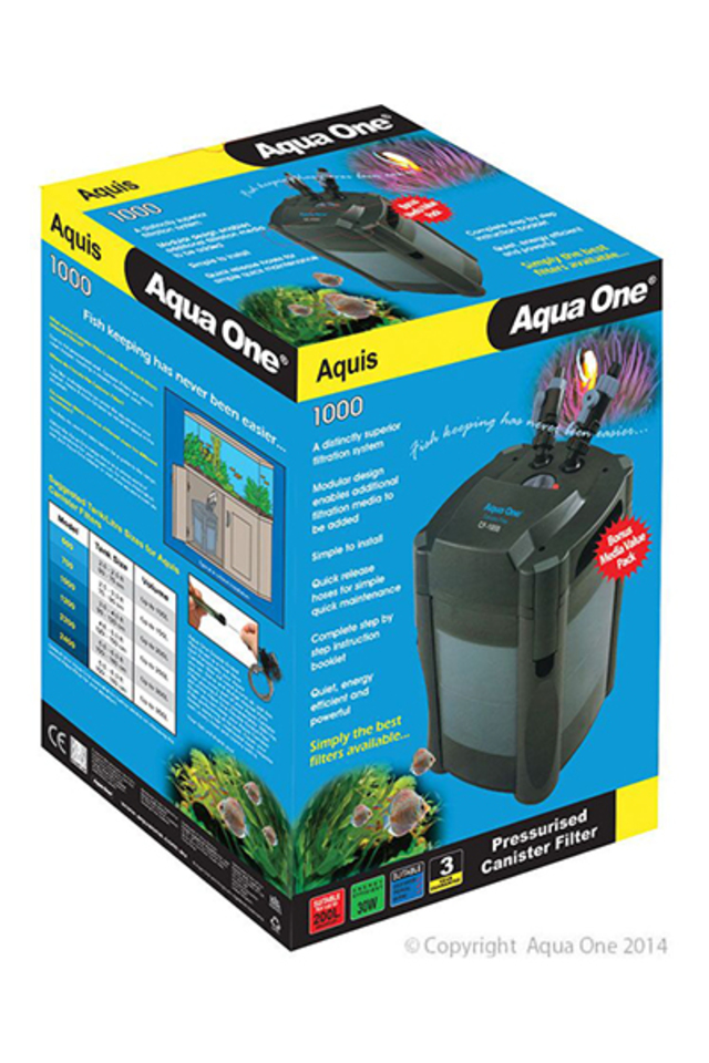 Aqua One CF1000 Aquis Canister Filter 1000l/hr