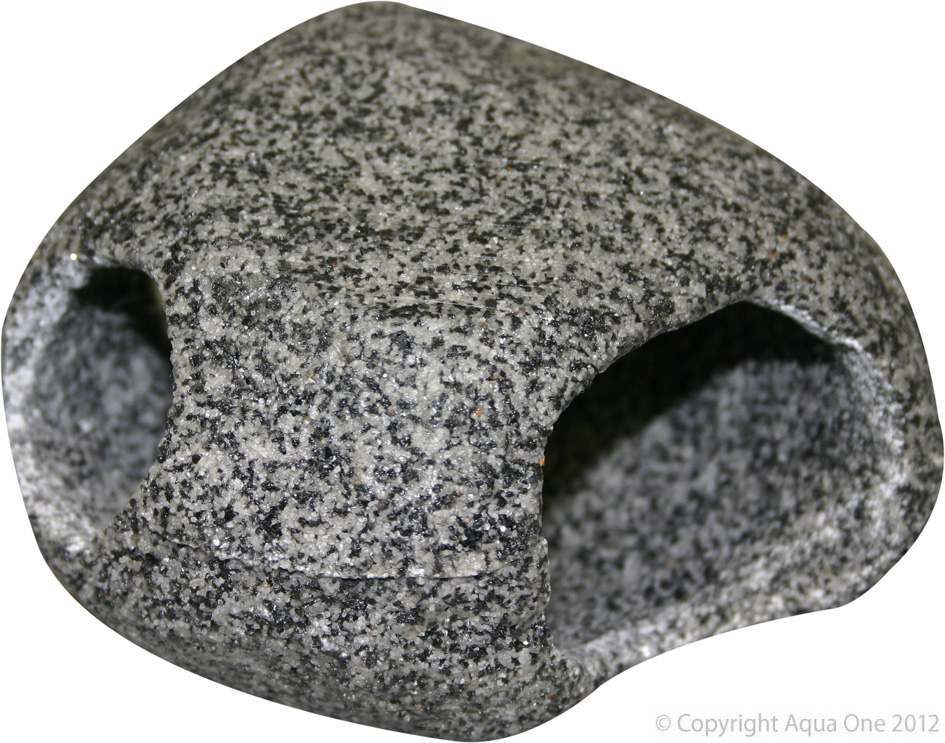 Aqua One Ornament - Cave Round (L) Granite