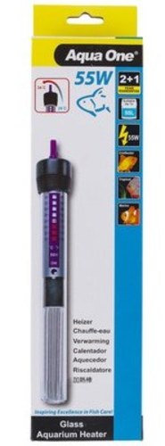 Aqua One 55w Glass Heater 20.5cm