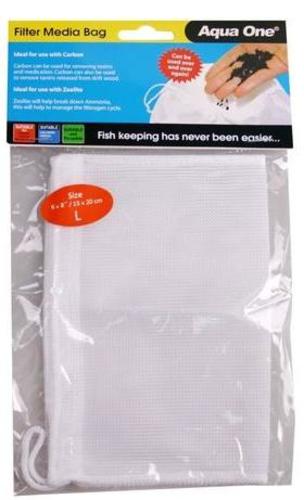 Aqua One Filter Media Net Bag 15x20cm (L)