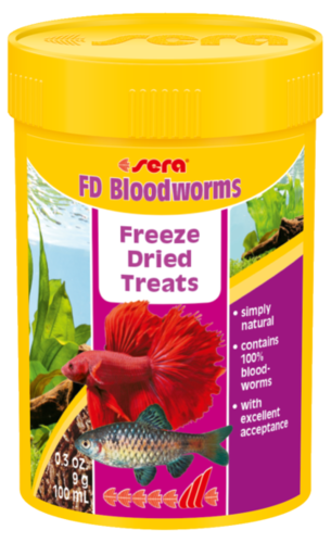 sera FD Bloodworms 100mls/9g