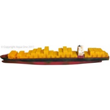 Aqua One Ornament-Cargo Ship 47x6.4x8.1cm