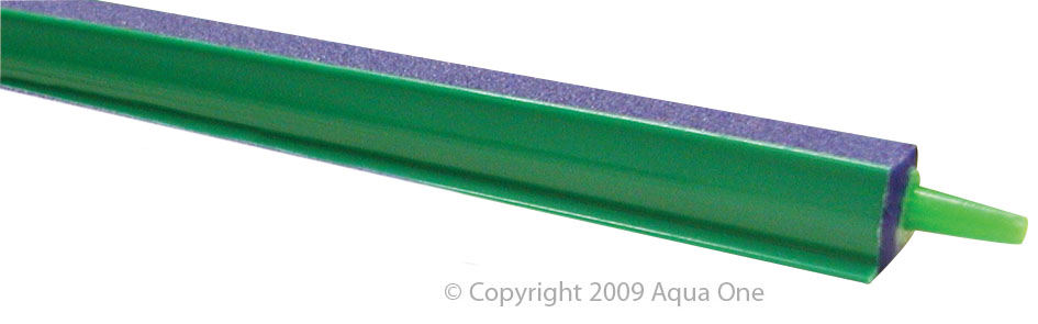 Aqua One Air Stone - PVC Encased Green 8in 20cm