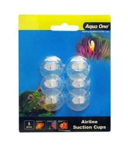 Aqua One Air Line Suction Cups (6pk)