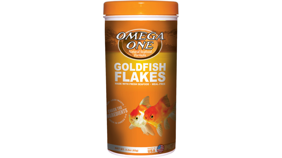 Omega Goldfish Flakes 62g